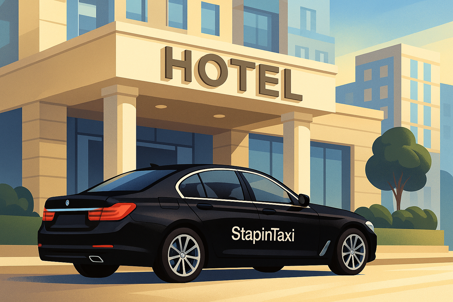 Zakelijk vervoer StapinTaxi professionele chauffeur